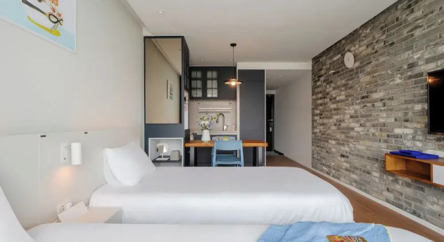 Двухместная студия Urbanstay Siheung Geobukseom