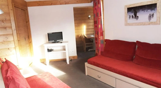 Belle Plagne 3 Room Apartment on the Slopes for 7 People of 48 m² Ner307, Забронировать Апартаменты/квартира Бель-Плань Ла-Плань-Тарантез