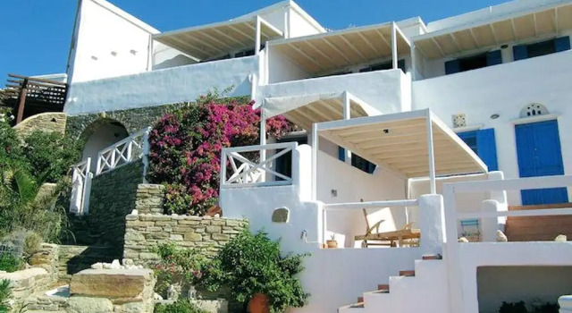 Apartment With one Bedroom in Ormos Kardianis, With Wonderful sea View, Furnished Terrace and Wifi - Near the Beach, Забронировать Апартаменты/квартира Апартаменты Кардиани, Апартаменты/квартира