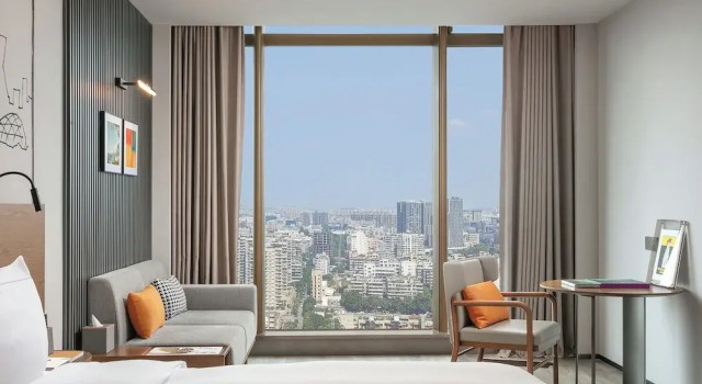 Одноместный номер Economy UrCove by HYATT Foshan Downtown