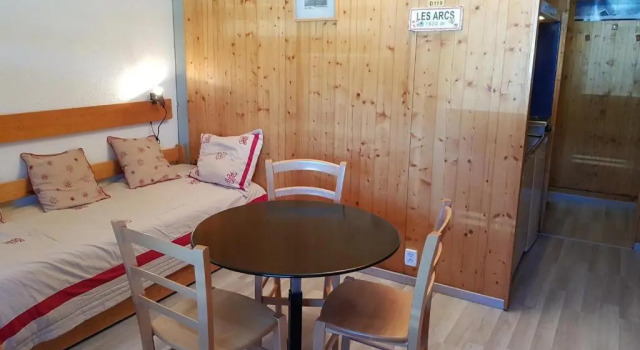 Appartement Les Arcs 1600, 1 pièce, 2 personnes - FR-1-411-446