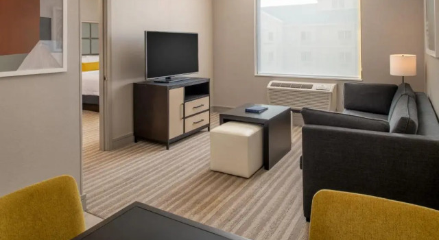 Четырёхместный люкс c 1 комнатой Homewood Suites By Hilton Belmont