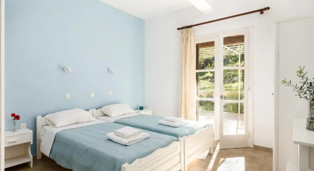 Апартаменты с 2 комнатами с видом на сад Apollon Apartments
