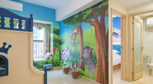 Двухместный семейный люкс MMY Meimeiyun Apartment