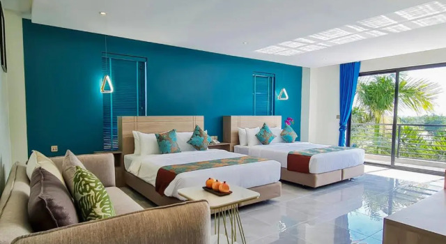 Семейный номер Deluxe с видом на море Vakara Hotel Kep