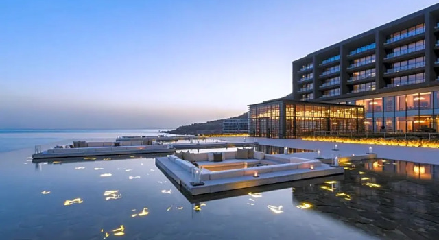 Двухместный люкс Deluxe с видом на море The Lalu Qingdao Hotel
