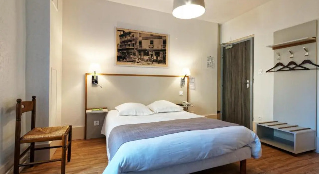 Двухместный номер Standard Contact Hôtel du Commerce et son restaurant Côte à Côte