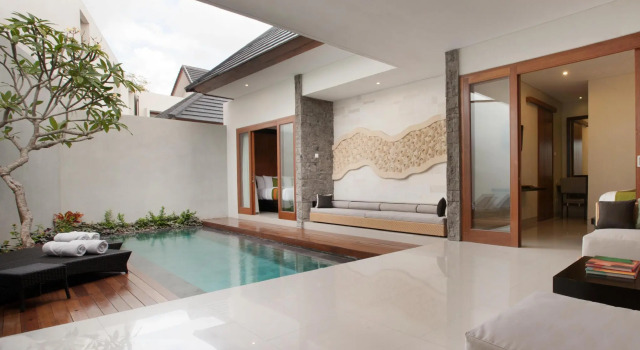 Вилла с бассейном с 2 комнатами Samaja Villas Seminyak