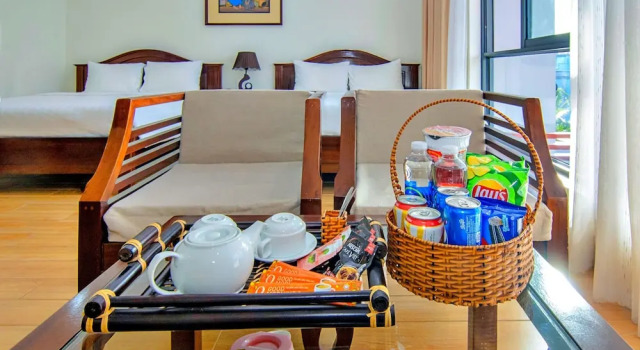 Семейный номер Deluxe с балконом Coral Hotel Phu Quoc