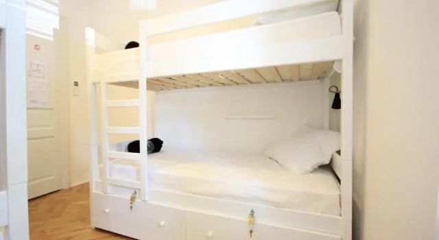 Кровать в общем номере The Hostel