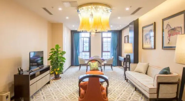 Люкс Business Bazhou Seine Hot Spring Hotel