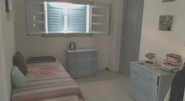 House with 6 bedrooms in Ios with wonderful sea view enclosed garden and WiFi 100 m from the beach