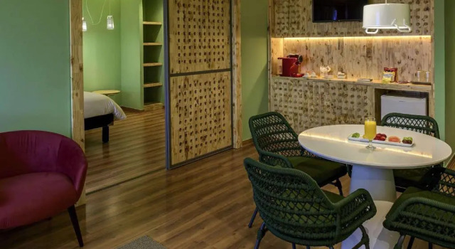 Люкс с видом на окрестности Hotel Nacional Inn Curitiba Santa Felicidade