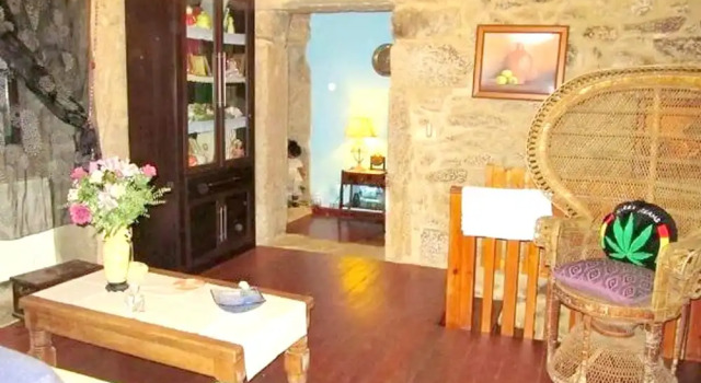 House With 4 Bedrooms in Campelo, With Wonderful Mountain View and Ter, Брондау Қонақ үй Rianxo Galicia