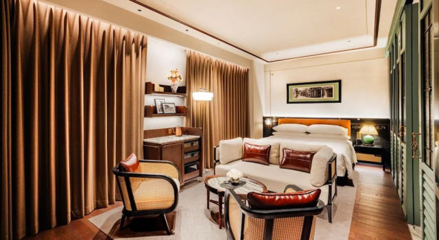 Deluxe kétágyas szoba a városra néző kilátással Hotel Central
