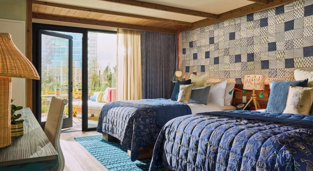 Четырёхместный номер Standard с балконом Treehouse Hotel Silicon Valley