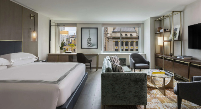 Двухместный номер Deluxe Thompson Central Park New York, by Hyatt