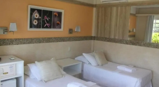 Двухместный номер Economy с балконом Hotel Pousada da Mangueira