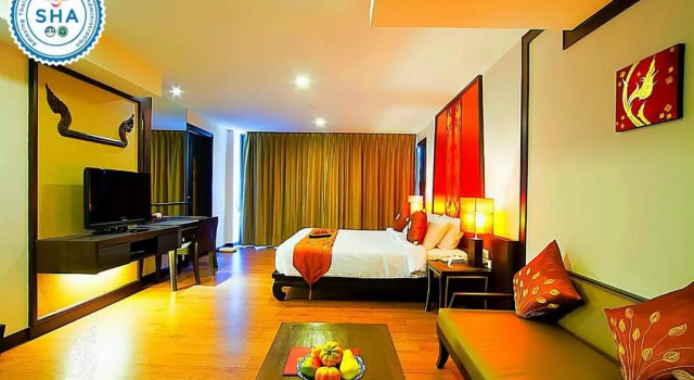 Полулюкс с видом на море Royal Thai Pavilion Jomtien Hotel
