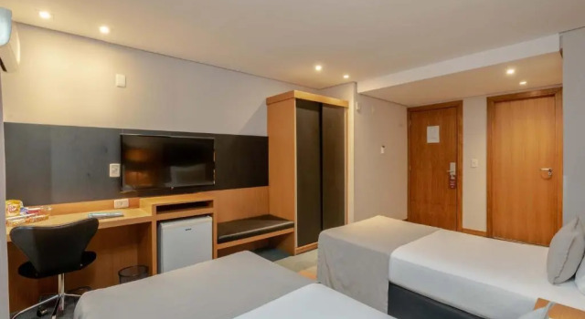 Двухместный номер Luxury Slaviero Hotel Curitiba Batel