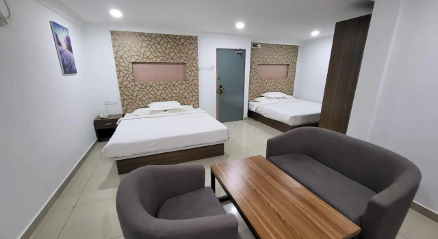 Семейный номер Superior Poorna Hotel at Jalan Ipoh Sentul Kuala Lumpur