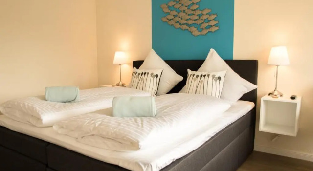 Четырёхместный номер Comfort Das Frühstückshotel Büsum