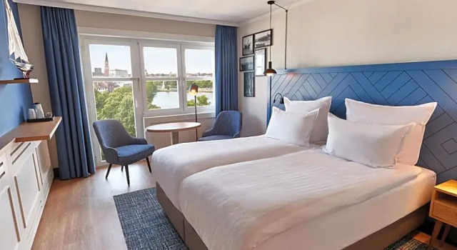 Номер Comfort с видом на сад Steigenberger Hotel Conti Hansa Kiel