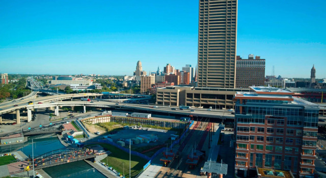 Двухместный номер Standard с видом на город Buffalo Marriott at LECOM HARBORCENTER
