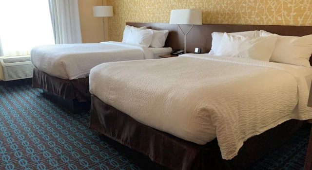 Четырёхместный номер Standard Fairfield Inn & Suites by Marriott Johnson City