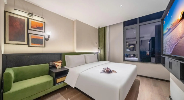 Sijiqing Teng Hotel (Ningbo Jiangshan Wanda Plaza Branch), Prenota Hotel Hotel a Ningbo con parcheggio, Parcheggio