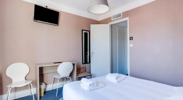 Номер Economy Hôtel-Restaurant Le Blueberry