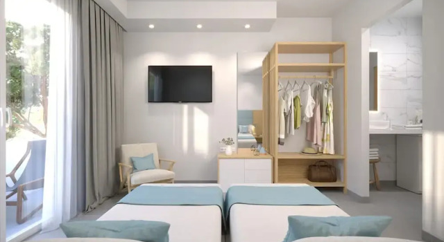 Одноместный номер Standard с балконом Poseidon Hotel and Apartments