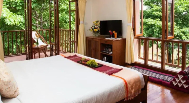 Двухместный номер Deluxe с балконом Riverhouse Resort