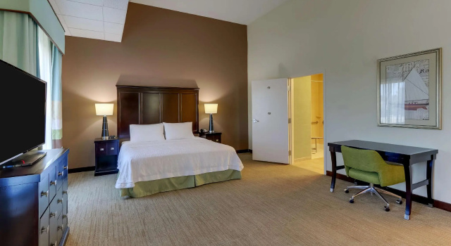 Двухместная студия Hampton Inn and Suites Swansboro Near Camp Lejeune