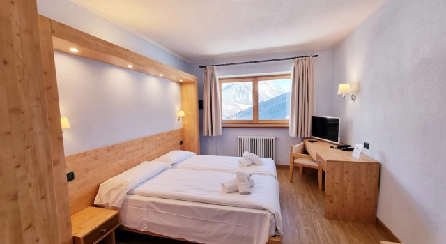 Номер Superior с красивым видом из окна Hotel San Carlo, tra Bormio e Livigno