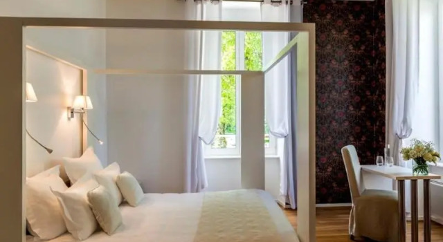 Одноместный номер Standard с красивым видом из окна Manoir de Kerhuel de Quimper