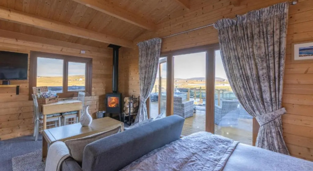 Benview Bed and Breakfast & Luxury Lodge, Isle of North Uist, Réserver Hôtel Paible Royaume-Uni