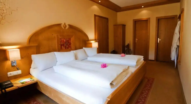 Апартаменты с балконом и с видом на горы Alpin Panoramahotel Lärchenhof