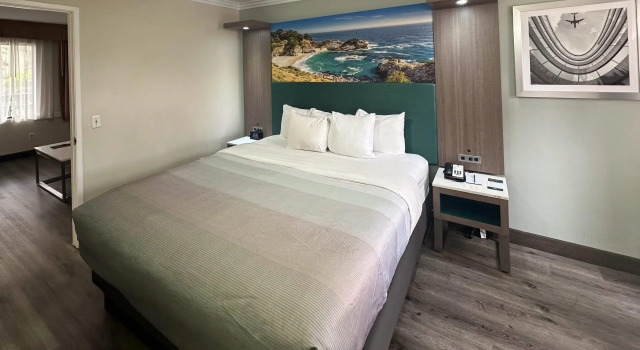 Двухместный люкс Quality Inn & Suites Los Angeles Airport - Stadium District
