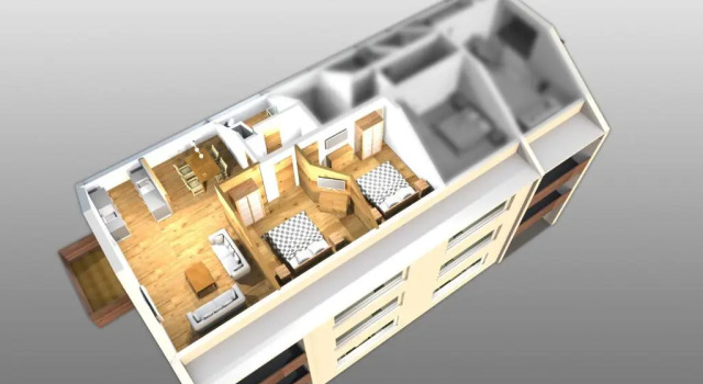 Апартаменты Auszeit im Harz Haus 3 Wohnung 6