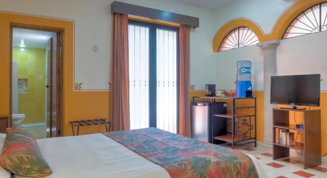 Двухместный номер Standard с видом на бассейн Hotel Luz en Yucatan