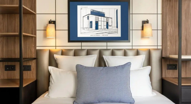 Трёхместный номер Standard Hôtel Moderniste
