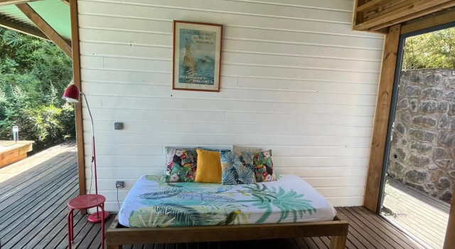 Cottage chaleureux avec vue mer et piscine, Đặt Nhà nghỉ dưỡng Khách sạn ở Saint-Leu có hồ bơi, Hồ bơi