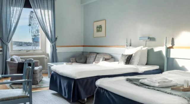 Двухместный номер Superior с видом на море First Hotel Statt Örnsköldsvik