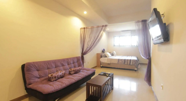 Alit Beach Resort and Villas, Buchen Sie Aparthotel Hotels in Bali mit Pool, Schwimmbad