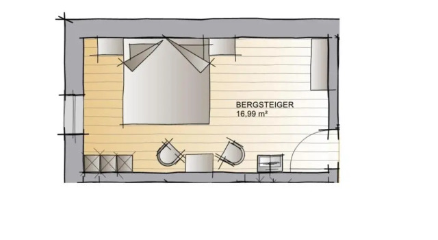 Двухместный номер Standard Gästehaus Siegllehen