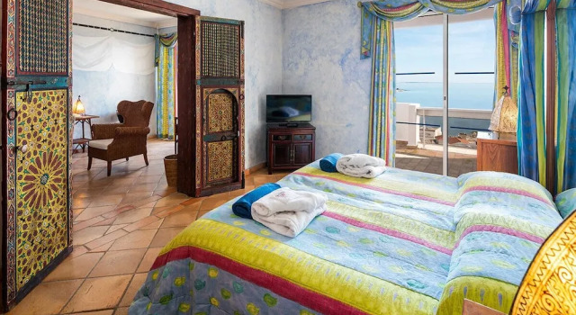 Двухместный номер Deluxe с балконом и с видом на море Boa Vista Hotel & Spa