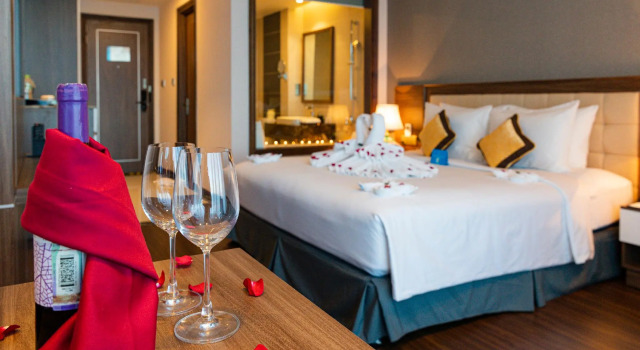 Номер Deluxe Nha Trang Horizon Hotel