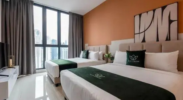 Семейный люкс Deluxe Majestic Residence Klcc by Apple