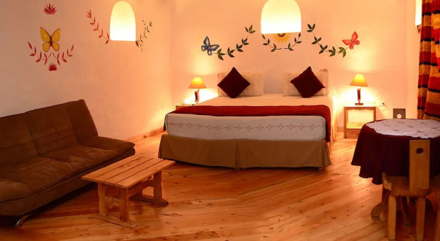 Семейный полулюкс с балконом Hotel Spa Casa de Adobe Villa de Leyva
